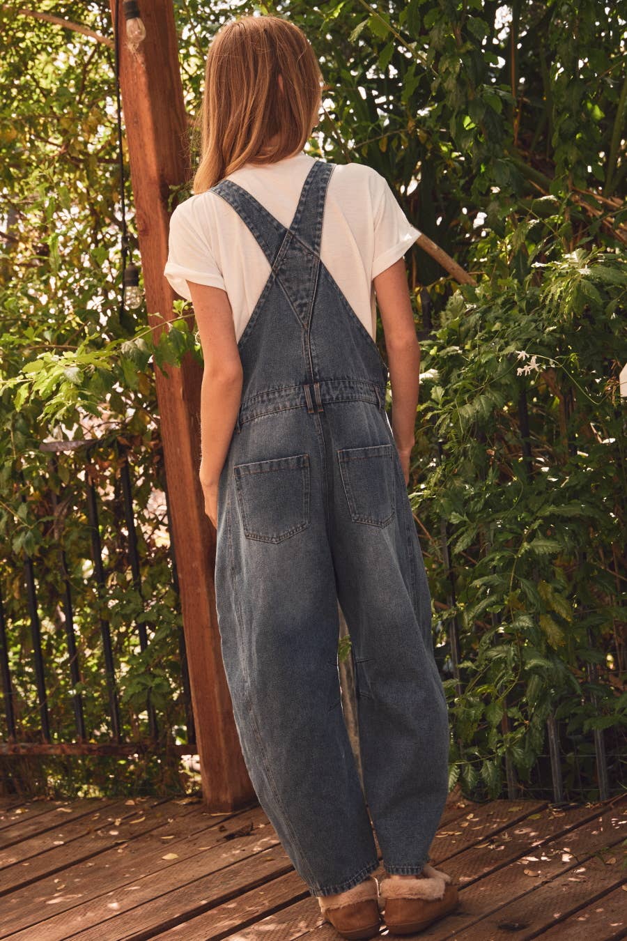 Vintage Wash Denim Overall