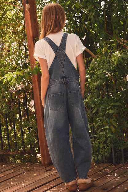 Vintage Wash Denim Overall