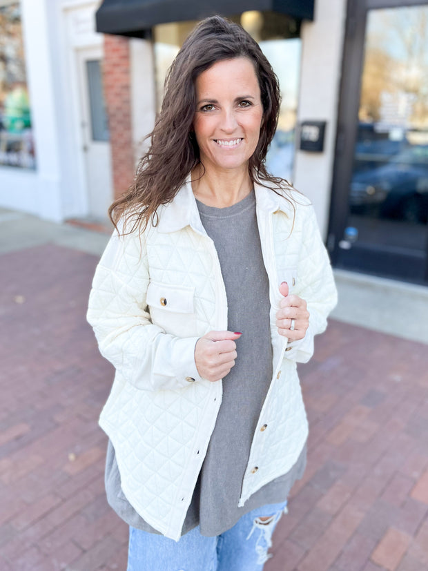 Mushroom Pocket Sweater Tunic