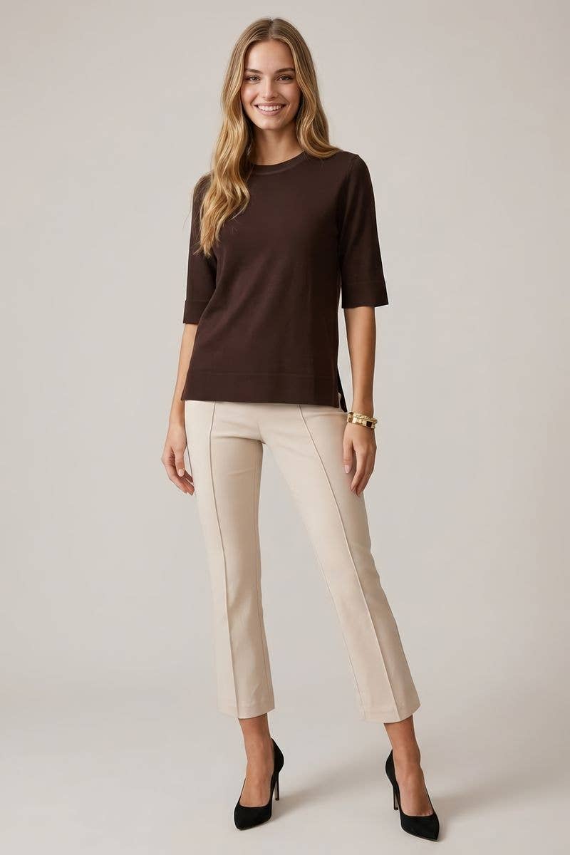 Short Sleeve Knit Top