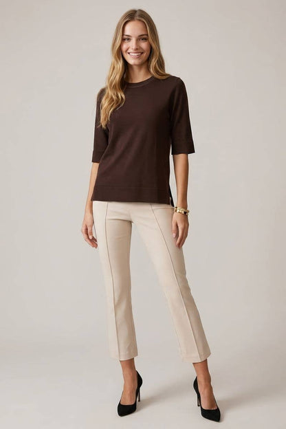 Short Sleeve Knit Top