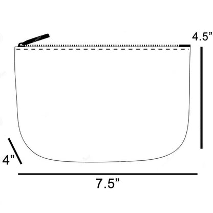 Colorful Flower Print Cosmetic Bag