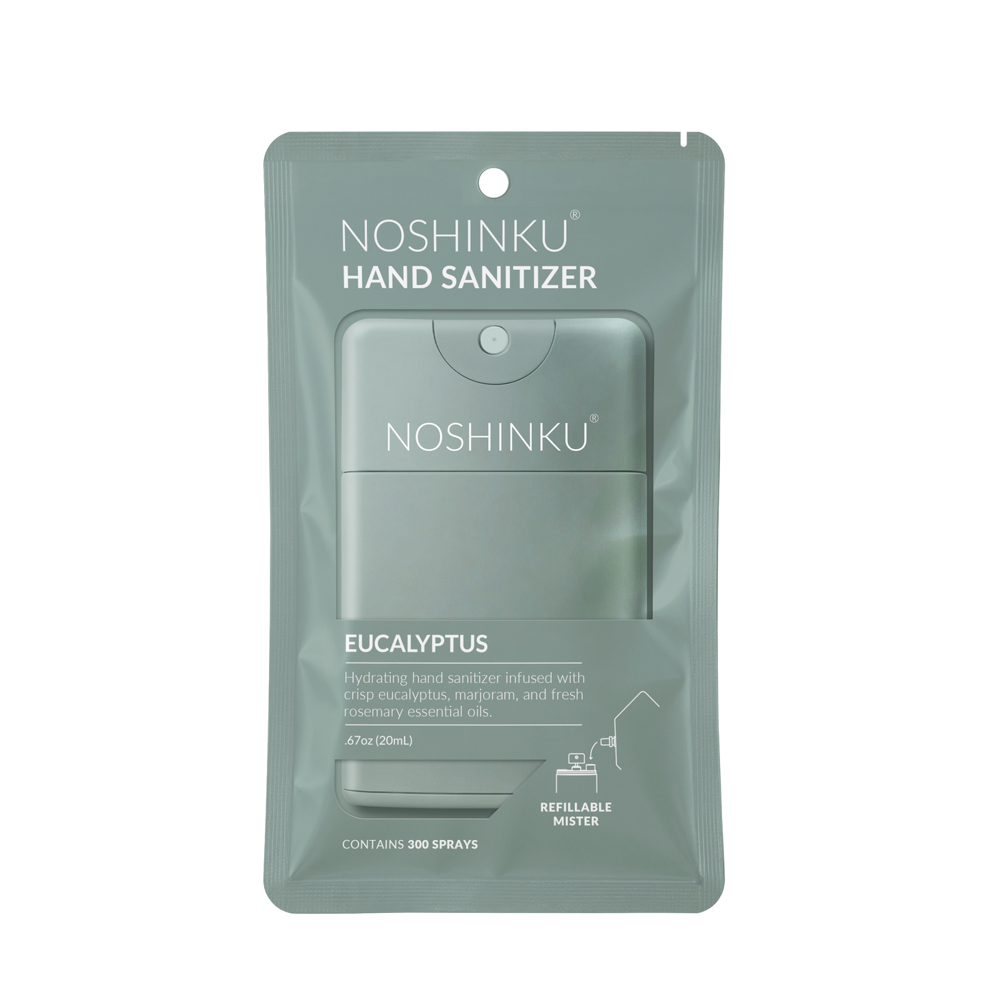 Eucalyptus Moisturizing Pocket Hand Sanitizer