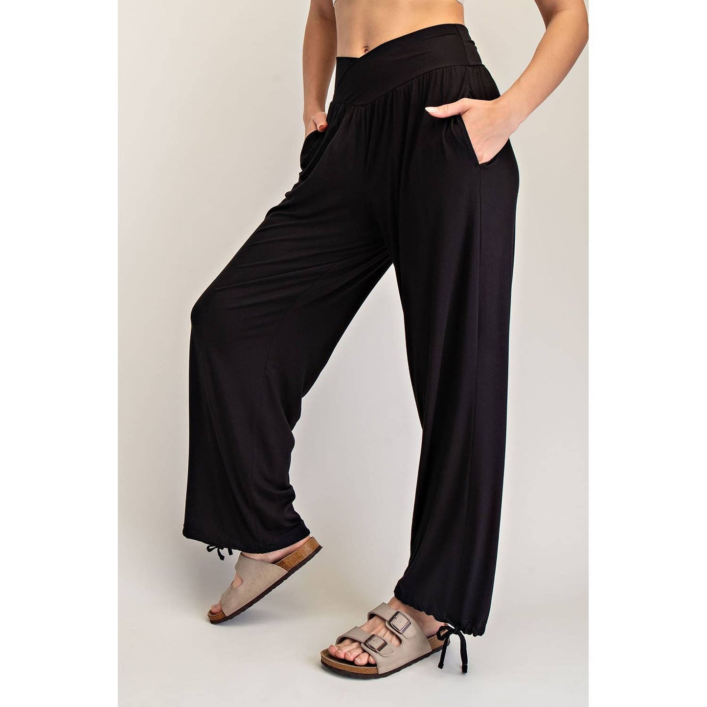 Modal Cross Over Waist Jogger