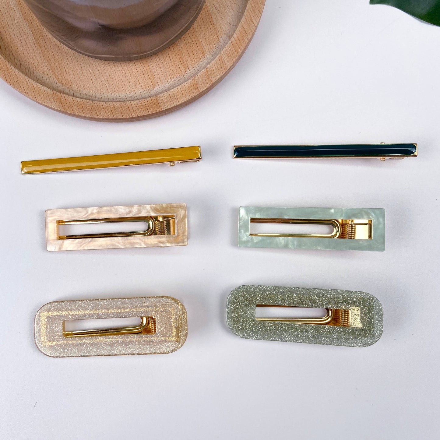 3 pcs simple and cute hair clip