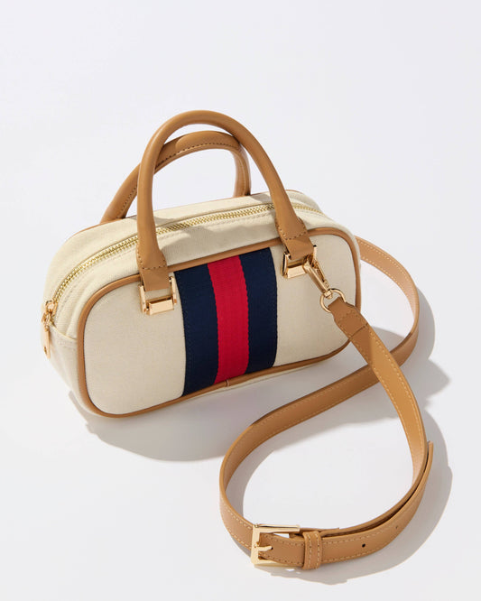 Preppy Stripe Cross Body Bag