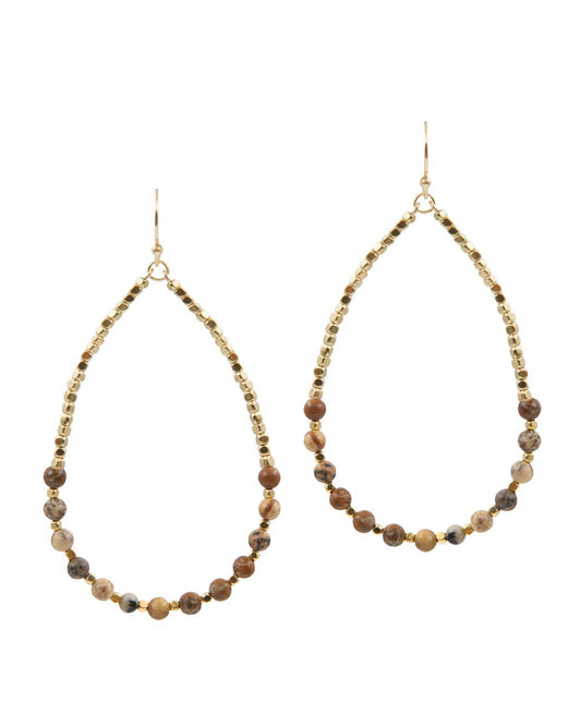 Pam Jasper Earrings