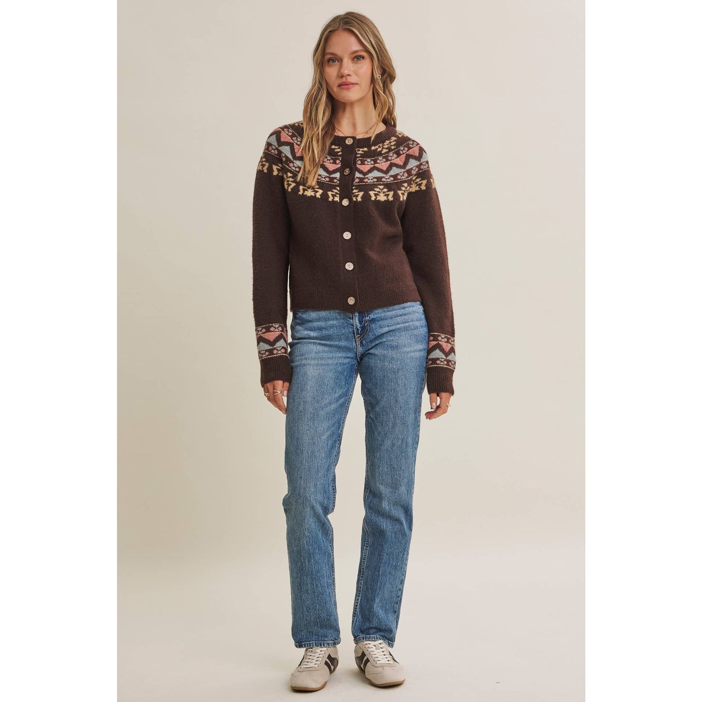 Fireside Nordic Inspired Cardigan Sweater