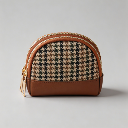 Plaid Mini Pouch