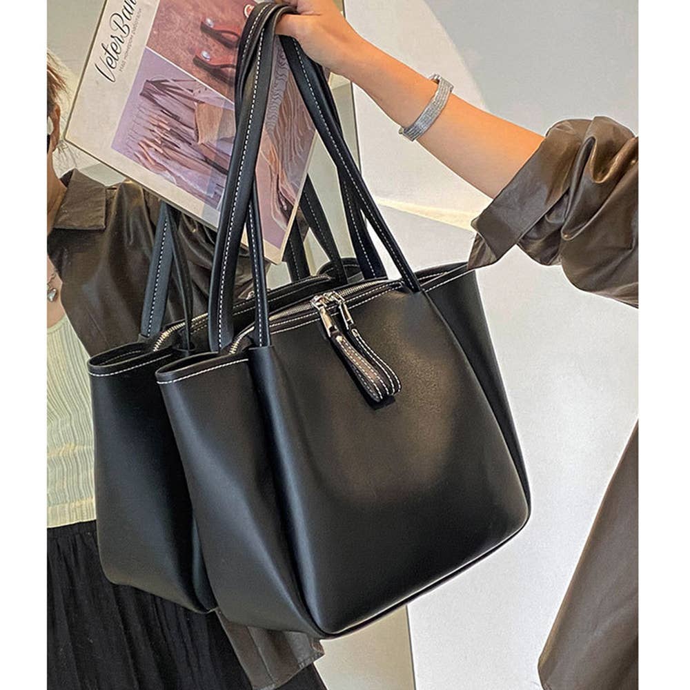 Soft Leather Shoulder Bag