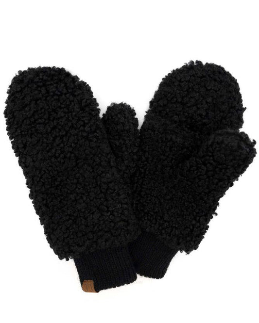 C.C Sherpa Convertible Mitten Gloves