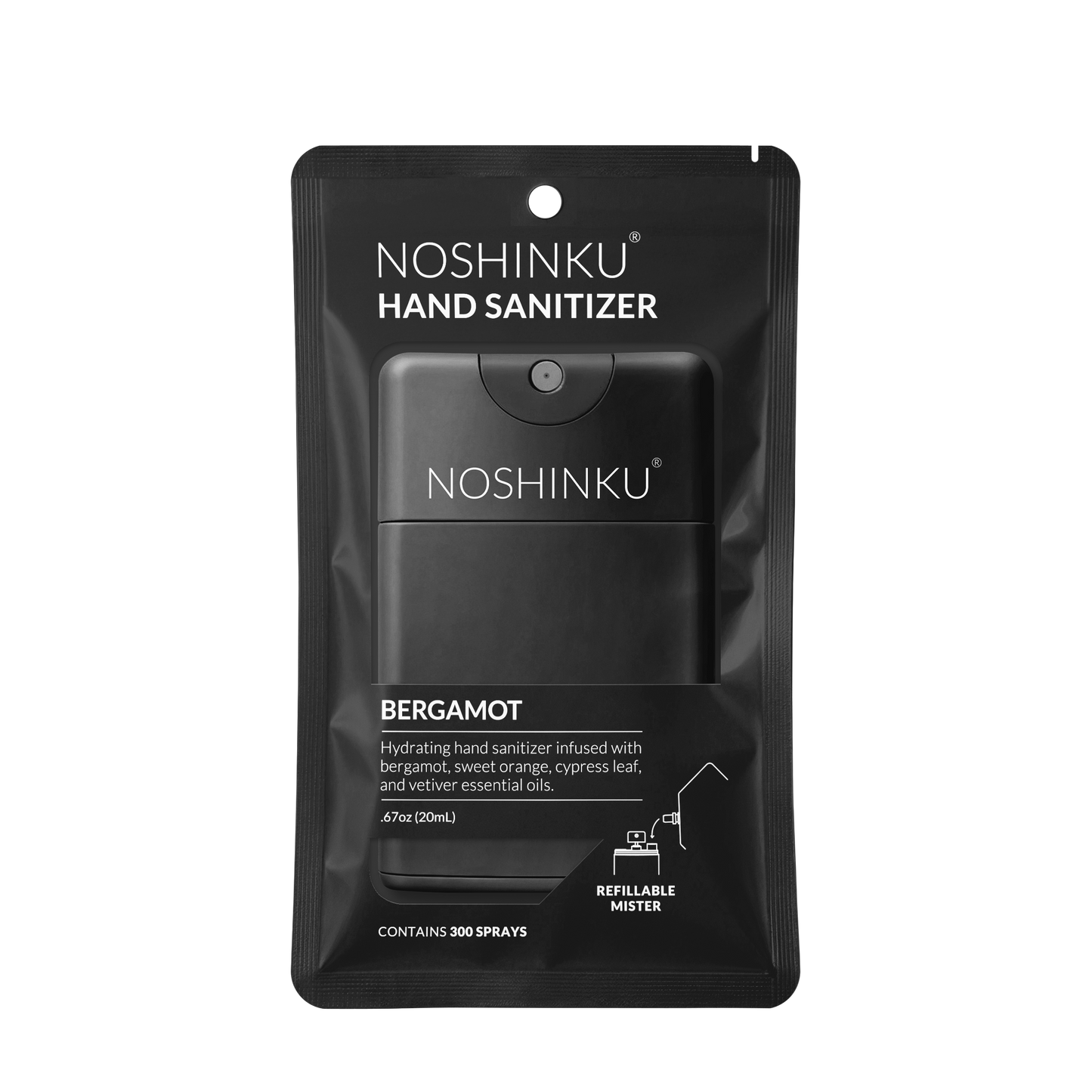 BERGAMOT ULTRA MOISTURIZING POCKET HAND SANITIZER