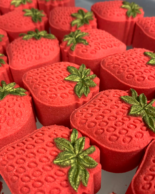 Strawberry Mini Bath Bomb
