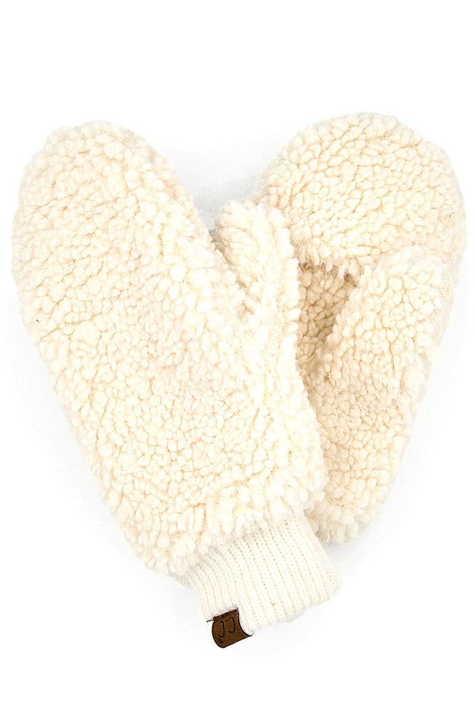 C.C Sherpa Convertible Mitten Gloves