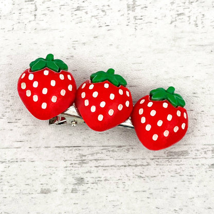 Fruit Hair Clips –