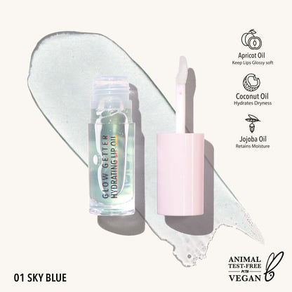 Glow Getter Hydrating Lip Oil - Blue Sky