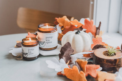 Pumpkin Spice 9oz Soy Candle - Fall