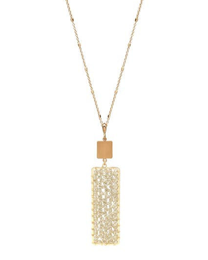 Avant Gold Natural Pendant Necklace