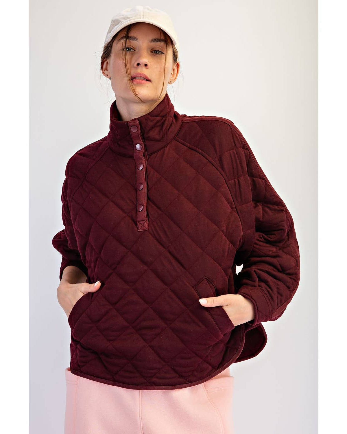 Quilted Snap Jacket