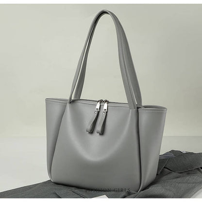 Soft Leather Shoulder Bag