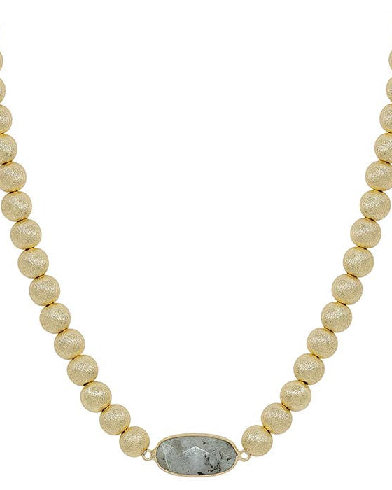 Frill Labradorite Necklace