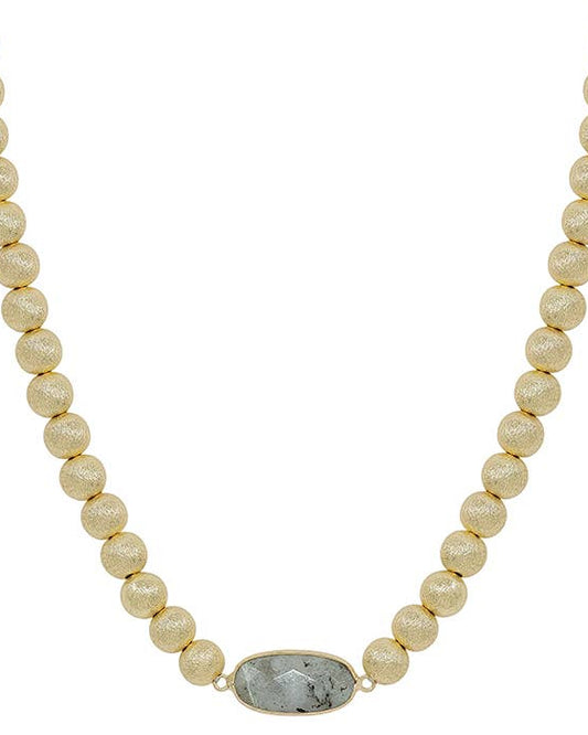 Frill Labradorite Necklace