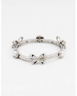 Gilda Silver Pearl Bracelet