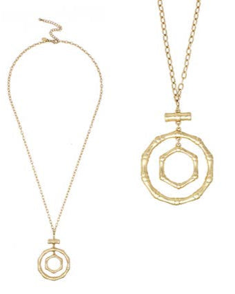 Bamboo Gold Necklace