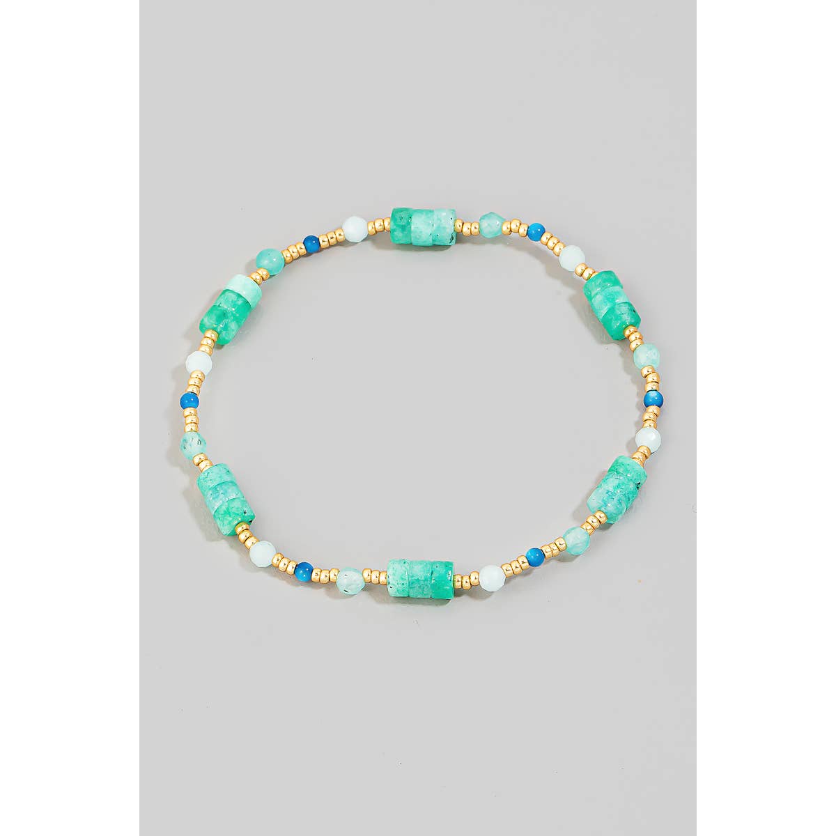 Stacklable Beaded Stretch Bracelet