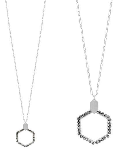Dutch Silver Hematite Necklace