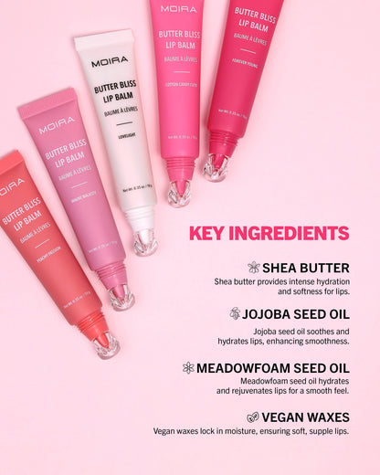 Butter Bliss Lip Balm-Whisper Blush