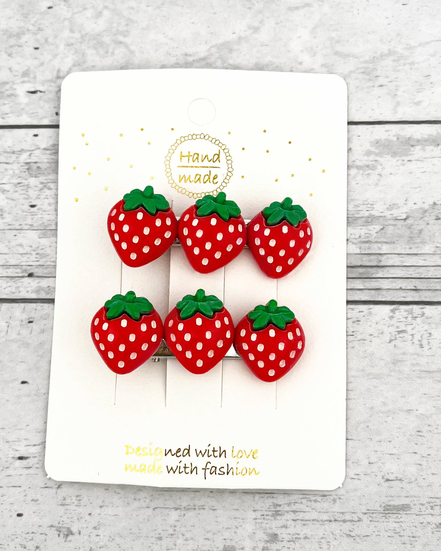 Fruit Hair Clips –