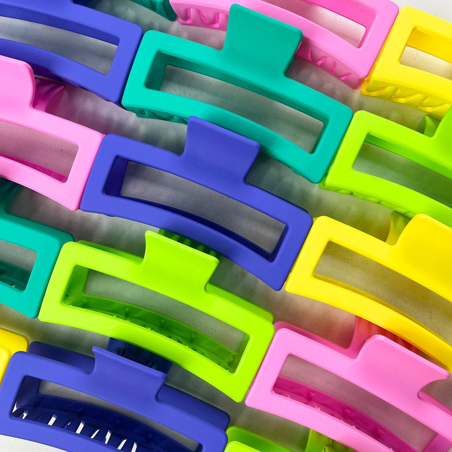 Vibrant Large Hair Clips