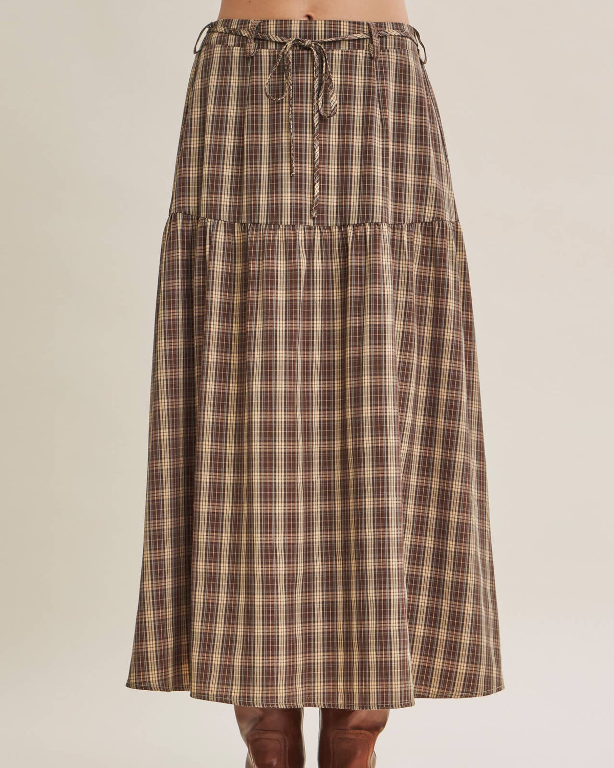 Prairie Afternoon Tiered Maxi Skirt