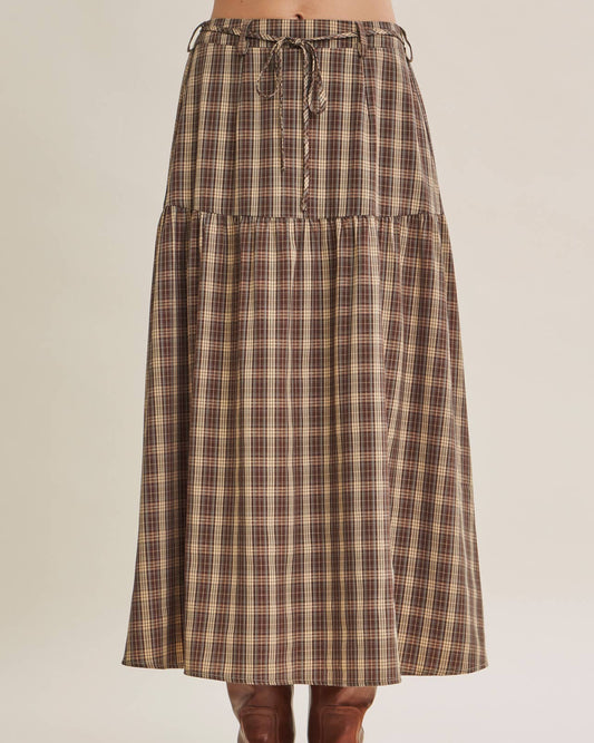 Prairie Afternoon Tiered Maxi Skirt