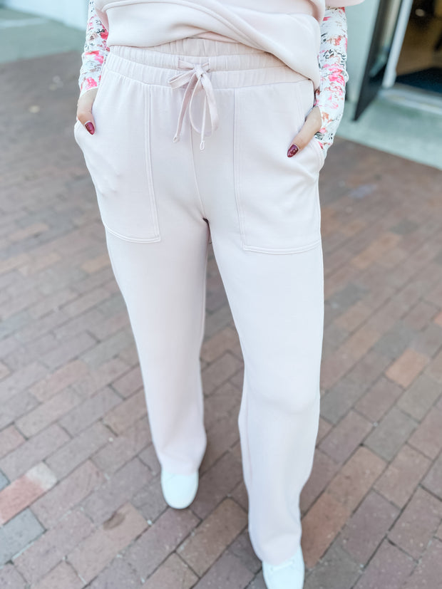 Baby Pink Modal Pants