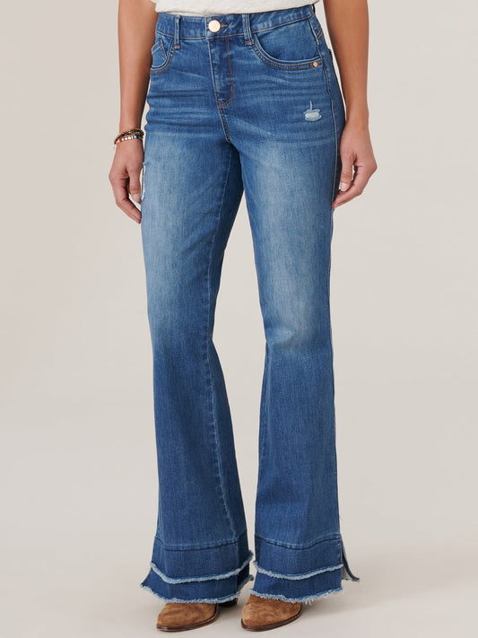 Democracy AbSolution Double Fray Slit Bootcut