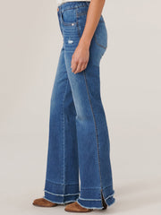 Democracy AbSolution Double Fray Slit Bootcut