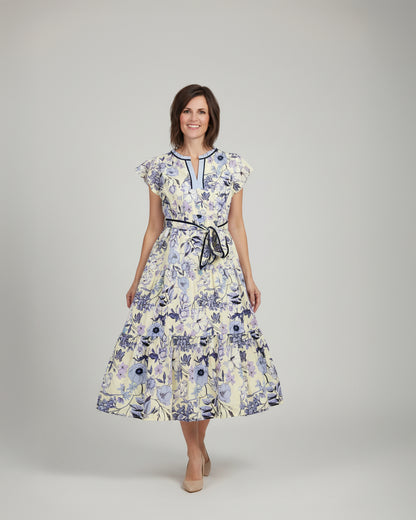 blue-periwinkle-bubble-sleeve-tiered-dress-ankle