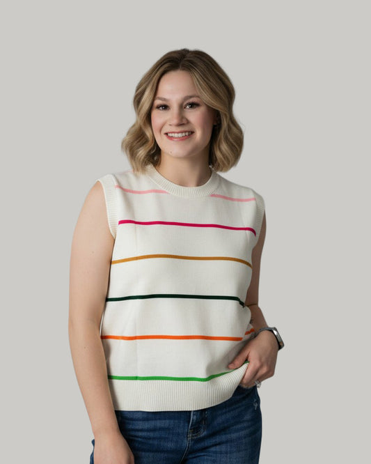bright-white-colorful-striped-sweater-vest