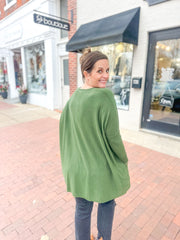 Chive Pocket Tunic Sweater