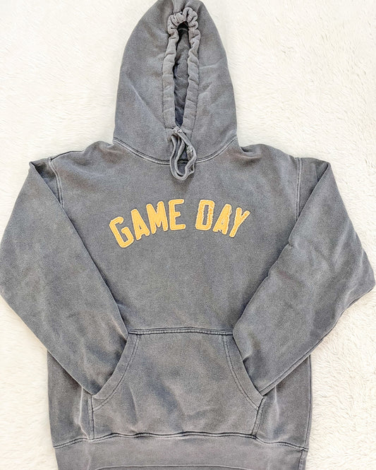 Black & Gold Game Day Hoodie