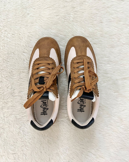 Black & Tan Combo Sneaker