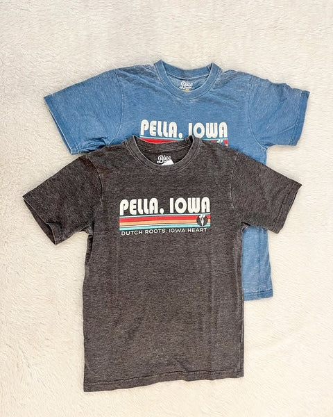 Dutch Roots, Iowa Heart Burnout T-Shirt