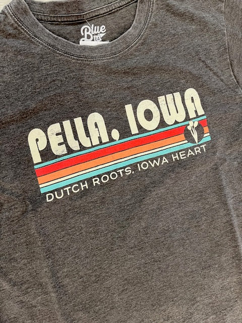 Dutch Roots, Iowa Heart Burnout T-Shirt