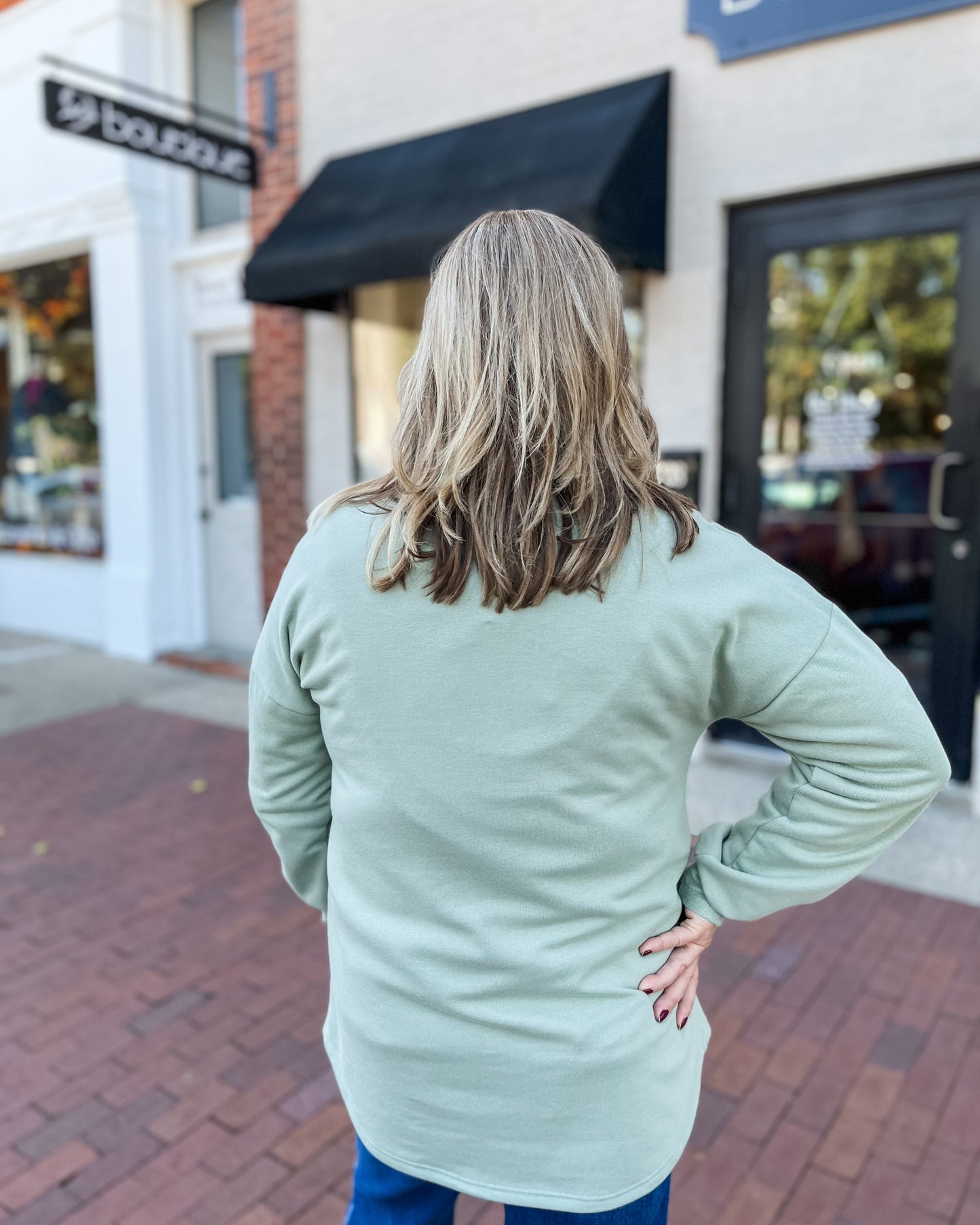 Sage Green Button Up Shacket