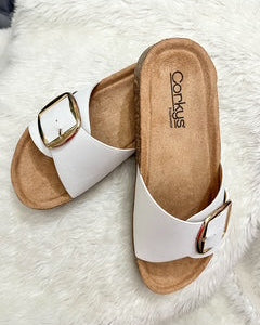"Road Trip" Ivory Summer Shoe