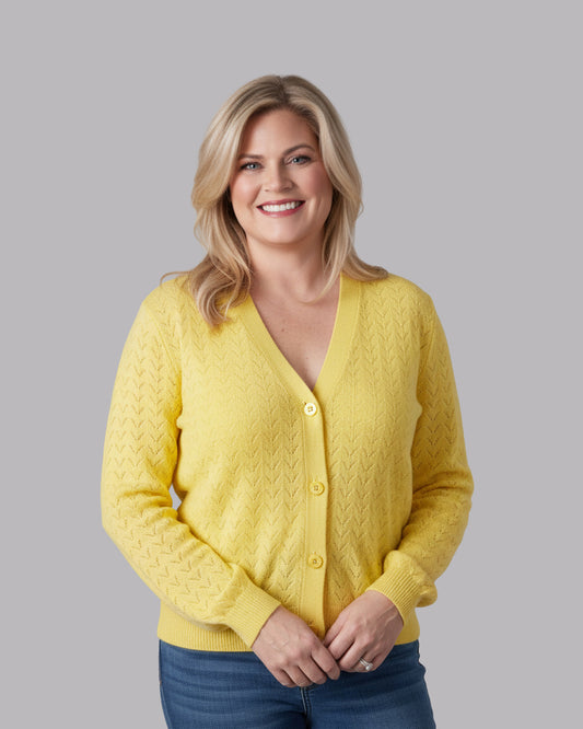 lemon-yellow-spring-lightweight-cardigan