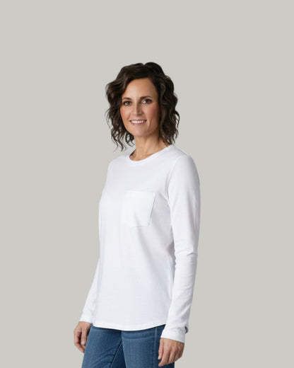 Fitted Long Sleeve Basic Shirt