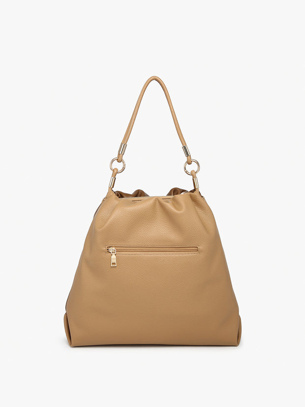 Two-Tone Noelle Hobo Bag